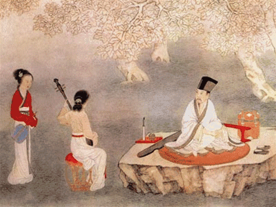 gif动画| 当中国经典古画,闯入现代元素,还动起来了