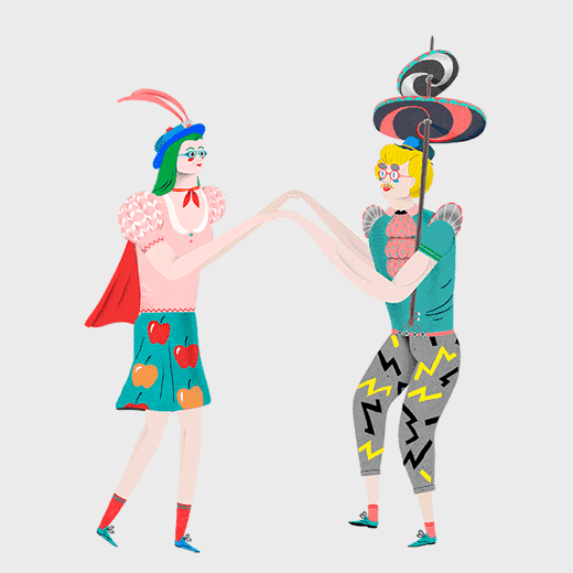 跟着gif 买起来!日本伊势丹百货动图设计又魔性又创意