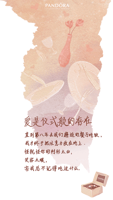 pandora:为爱情,用心挑选一张保鲜膜 gif动图海报