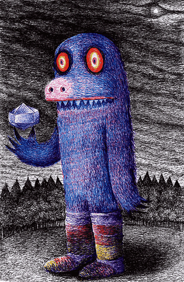 很多艺术家就用生活中的素材去创造,让它们更加贴近我们的生活,当你在