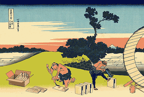 当日本浮世遇到现代科技的时候