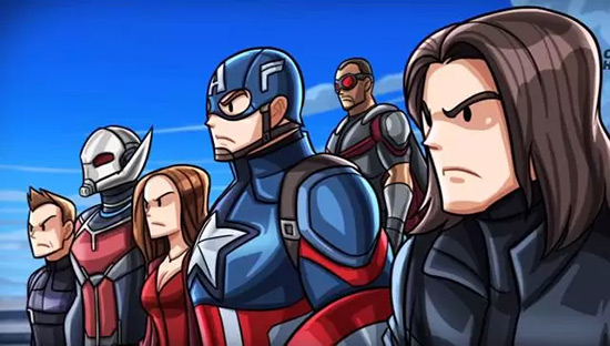 听说,美国队长和钢铁侠要穿各自统一的队服开