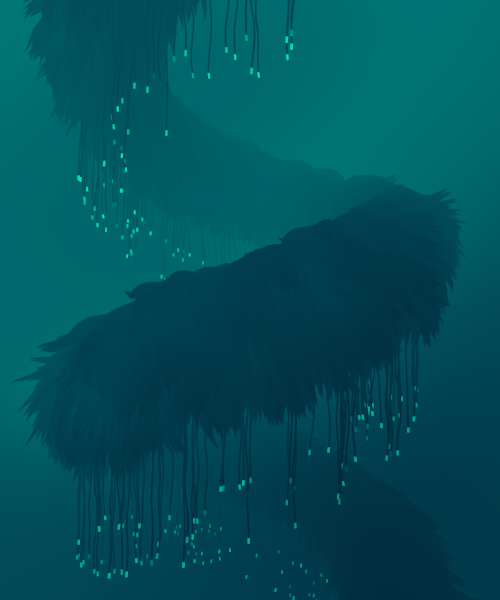 来自纽约的数字艺术家卡尔·伯顿创建了一种全新的gif动图,混合科幻