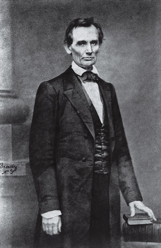 「亚伯拉罕·林肯 abraham lincoln」 by mathew brady, 1860