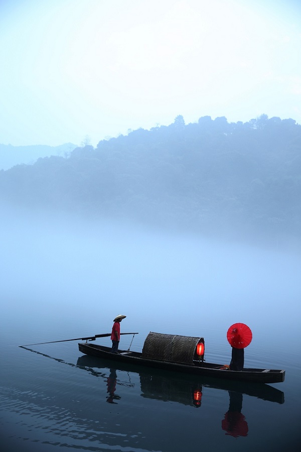 小东江,初秋,早晨 小东江,初秋,早晨