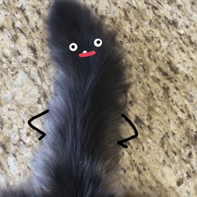 好萌的gif,包子,香蕉,灯泡的内心戏这么足.