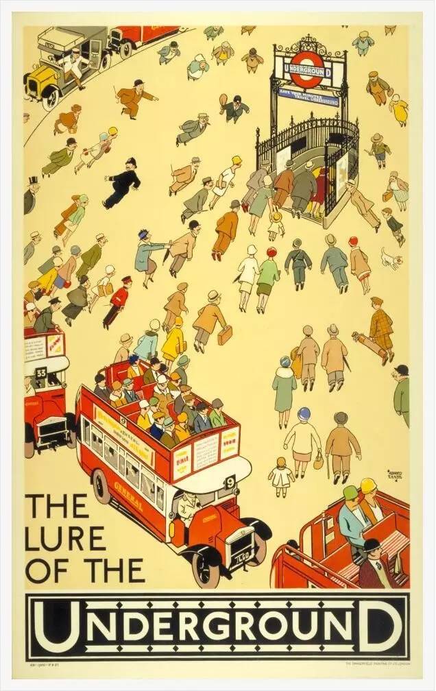 150年的伦敦地铁海报设计