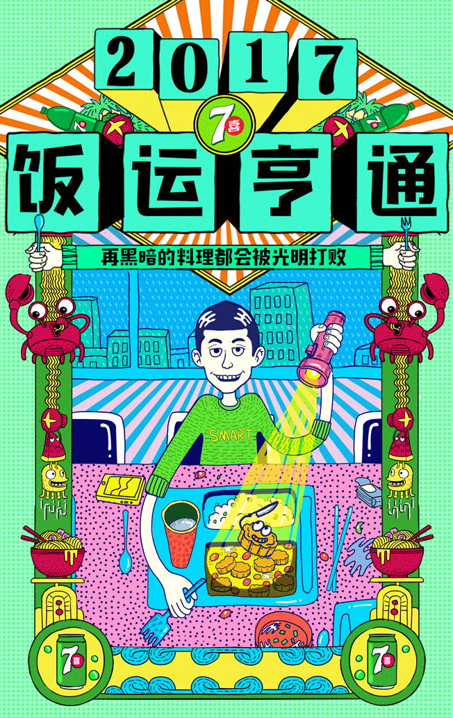 新年运势如何机智如7喜用gif黄历测一测