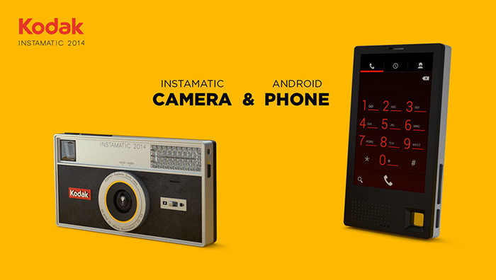 2014 年柯达先后推出了自家的数码相机和安卓手机