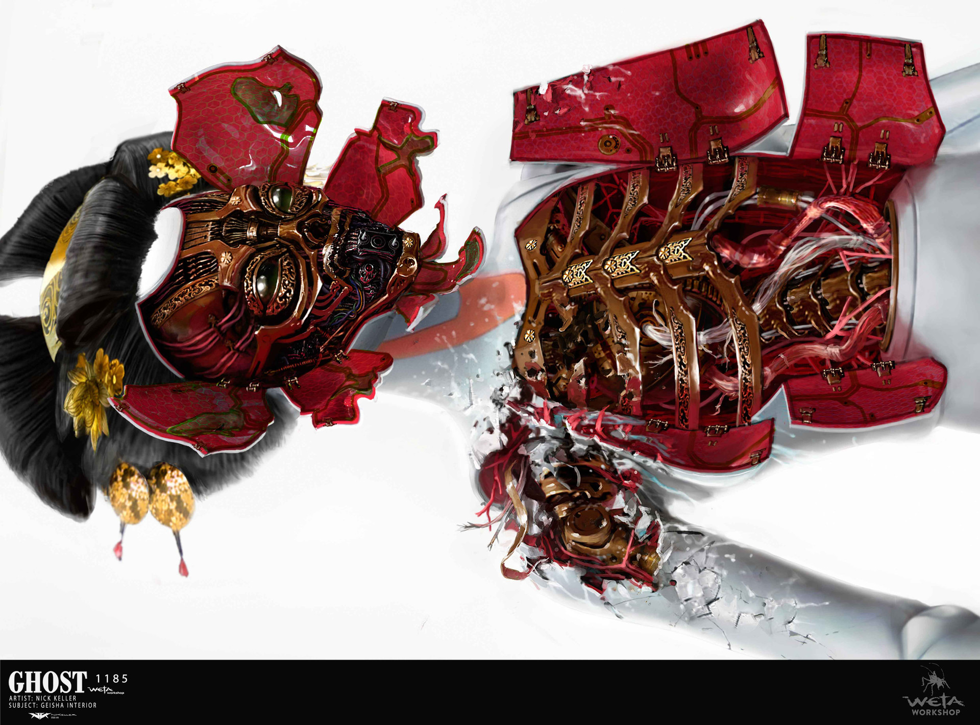 《攻壳机动队》电影概念设计