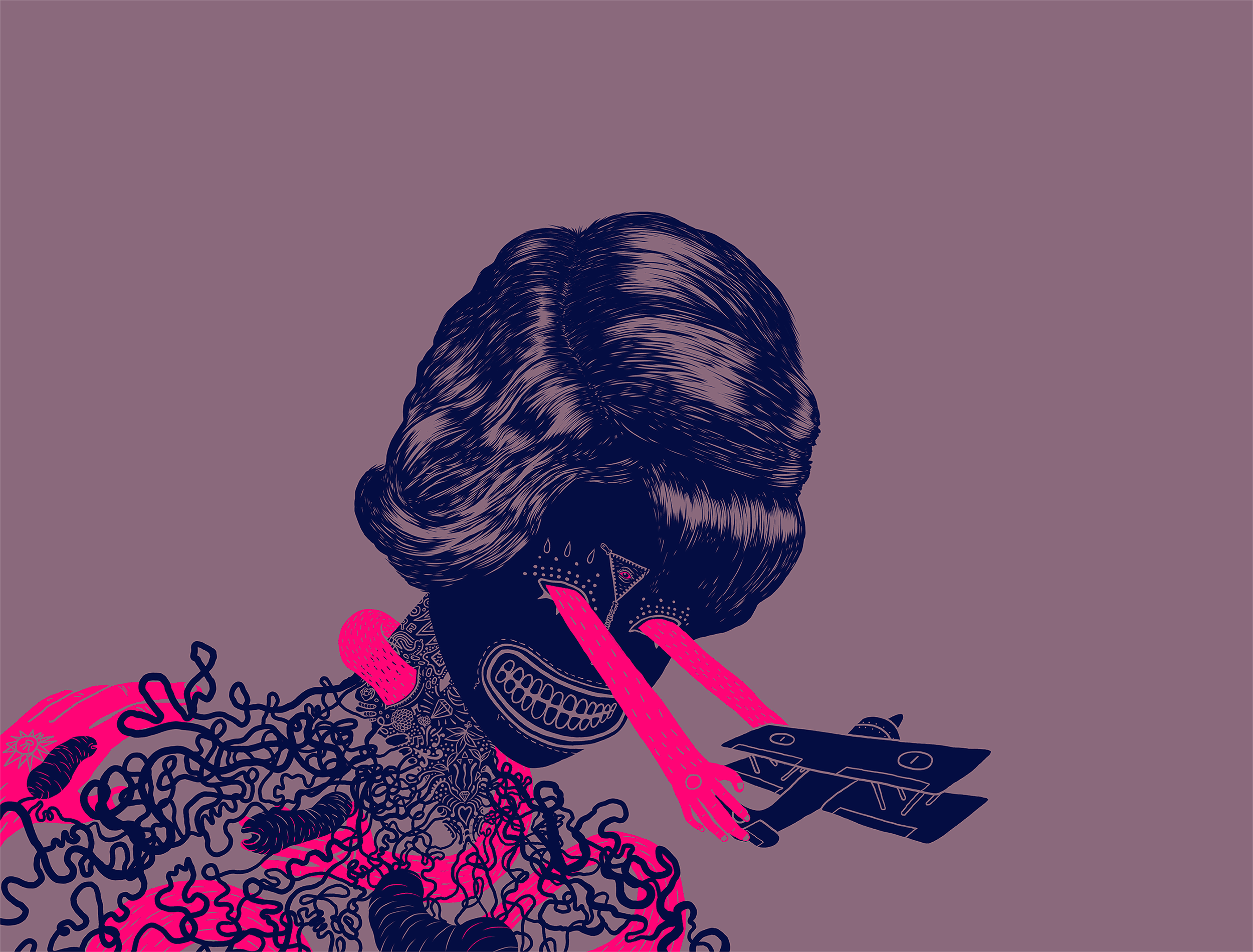 插画艺术家:zansky 国家:巴西