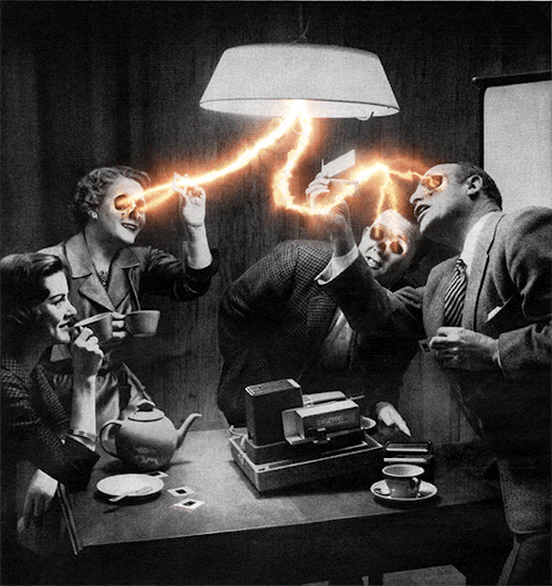 法国艺术家给老照片加