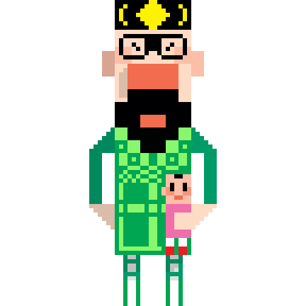 这一点,在他们著名的作品 pixorama 系列中有着最直观的体现,他们用