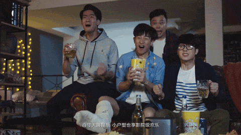 天猫聚划算 臻值精选:今晚下班后,来我家看电影!