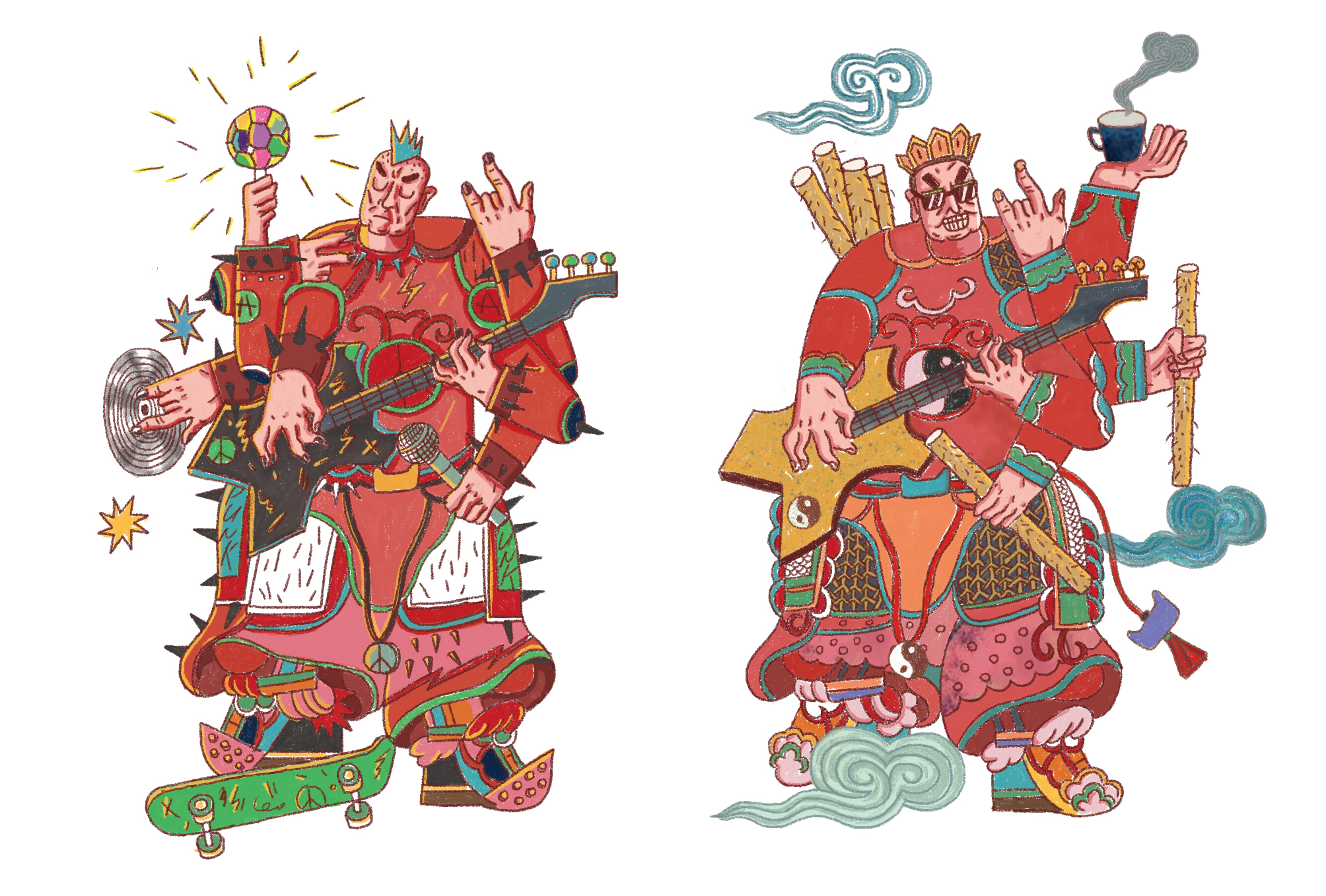 日历海报也区别于传统日历,设计感更符合现代审美.