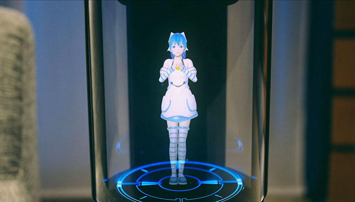 gatebox 家用智能化全息机器人