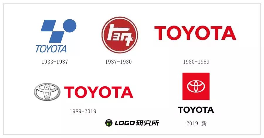 丰田汽车更新品牌形象!logo扁平化