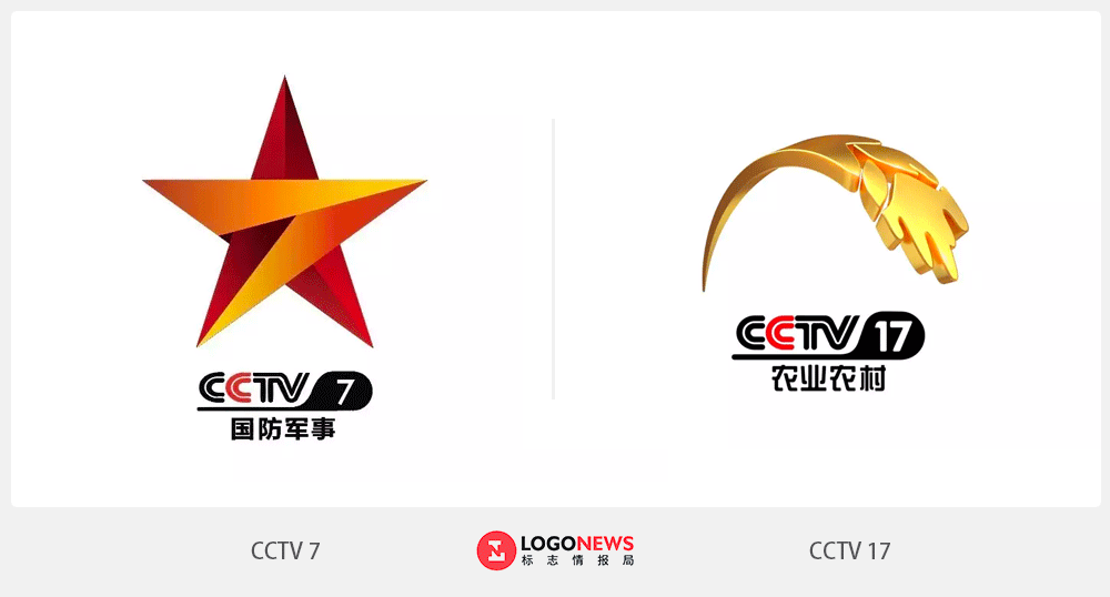 漂亮cctv央视一口气换了3个频道新logo