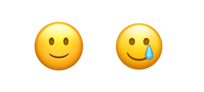 全新的117个emoji表情诞生!"笑中含泪"太适合设计师了