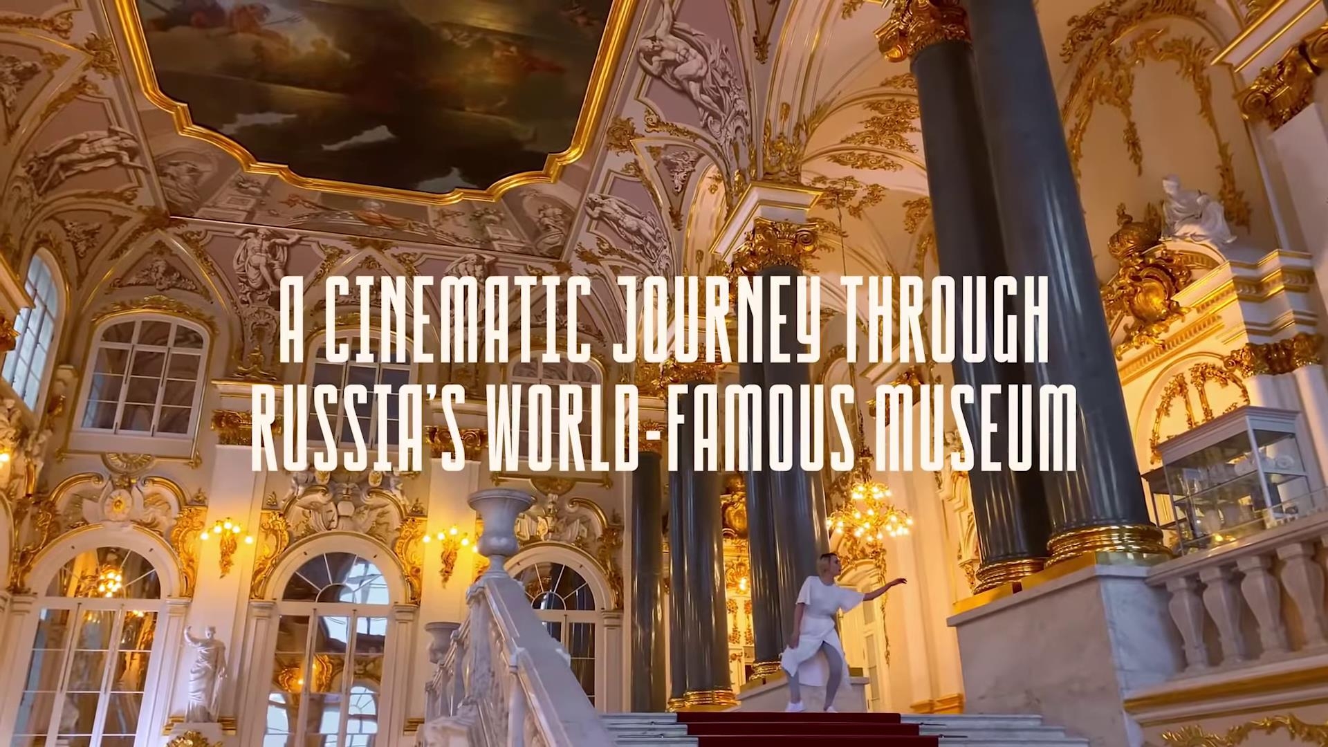 a one-take journey through russia"s iconic hermitage museum