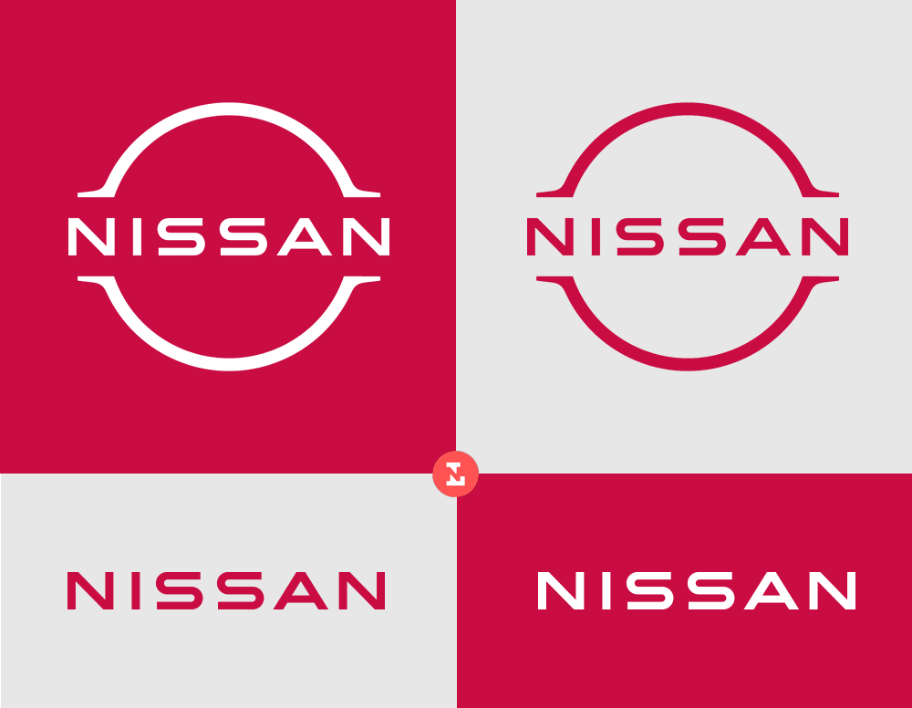 日产汽车nissan注册新logo极简扁平了