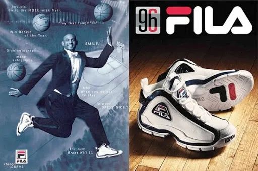 fila 的 70 年代海报,代言人为博格在 70,80 年代,fila 就成了网球