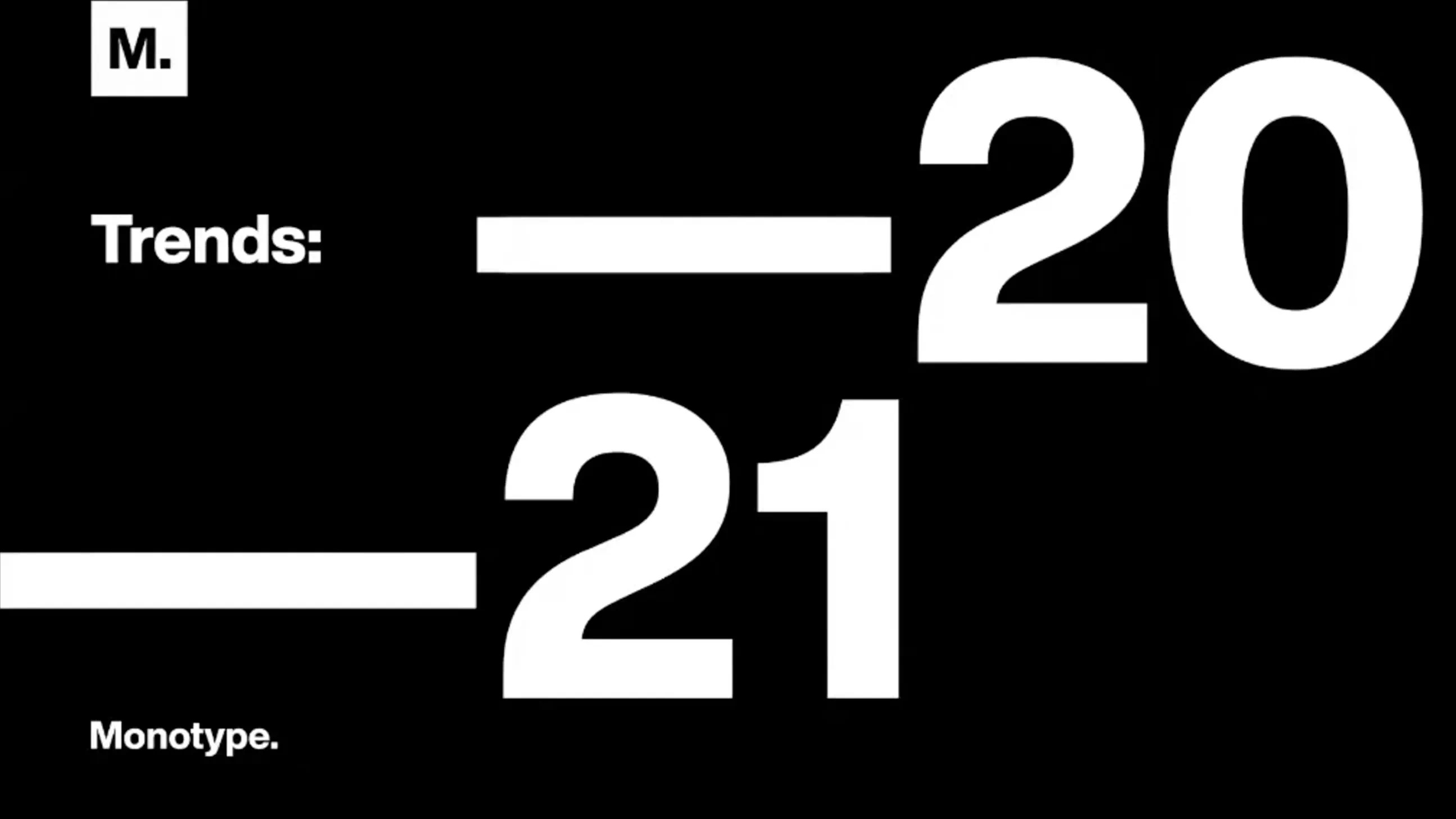 monotype蒙纳工作室发布2021字体设计与应用趋势