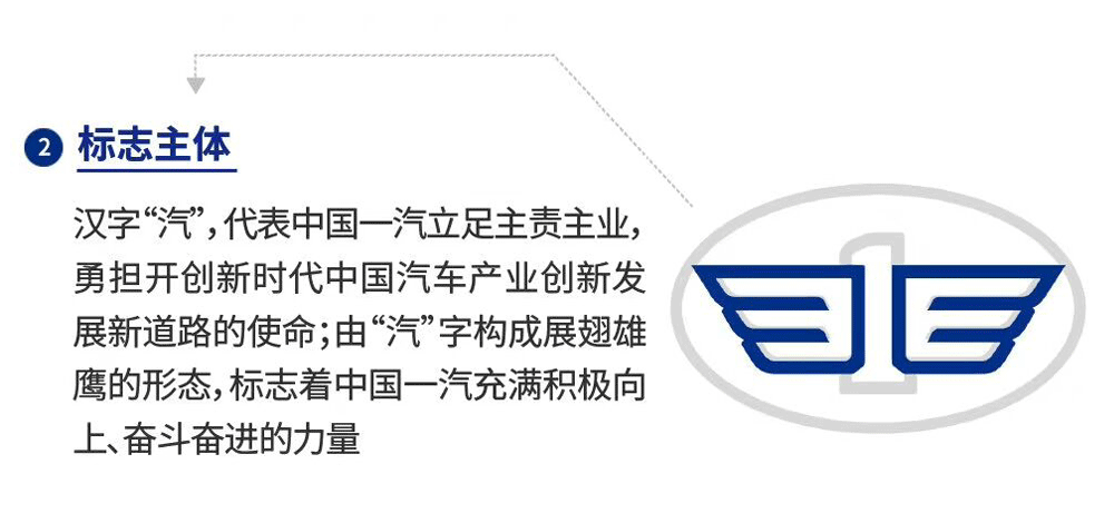 中国一汽logo焕新变得更好看了