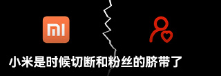 小米是时候切断和粉丝的脐带了