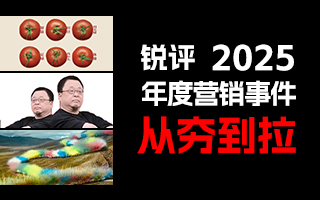 锐评「2025年度营销事件」，从夯到拉