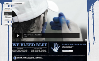 Nike Bleed Blue 活动网站