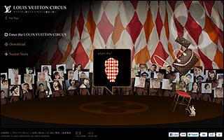 Louis Vuitton Circus 线上线下结合的AR手机APP