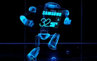 Samsung 可爱勇敢的SD卡机器人 TVC