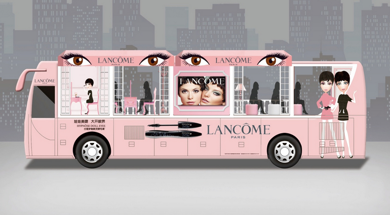 Lancôme兰蔻 移动公交车 大眼秀