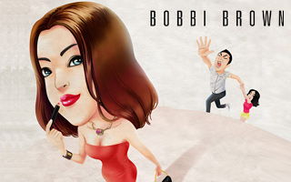 BOBBI BROWN “有型有色有态度” 平面广告
