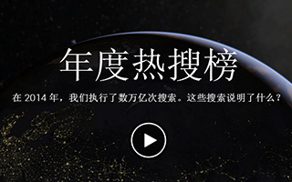 2014 年谷歌搜索排行榜，你不应该错过的 30 件事