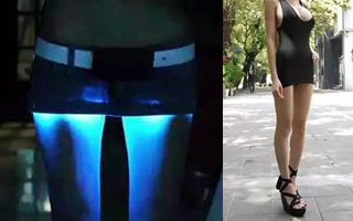 巨乳女程序员发明了一件光裙，火了！