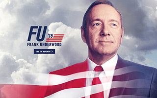 2016美国竞选最成功的广告营销，原来是为纸牌屋第四季的预热！