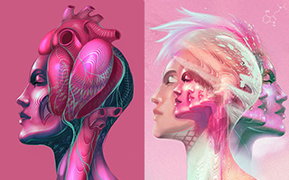 20天，20种迷幻剂，他用插画告诉你High大了啥感觉