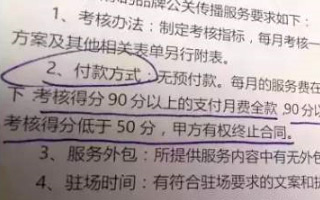 一个合同引发的愤怒！广告人，我们做乙方的贱么？