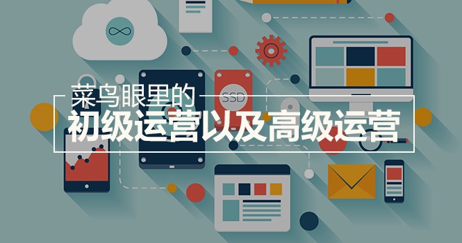 菜鸟眼里的初级运营以及高级运营