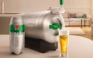 这台胶囊式生啤机,为 喜力® 啤酒斩获了“中国广告界奥斯卡”