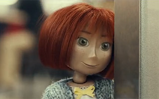 3D 打印玩偶《朱丽叶娃娃》，麦当劳圣诞节广告