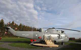 直升机变民宿，英国人Martyn用这种方式延续做飞行员的梦