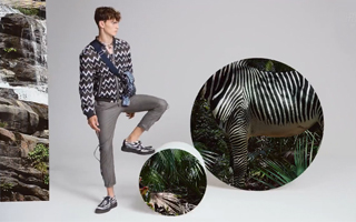 LV 2017 春夏男士系列大片:非洲元素混搭伦敦朋克