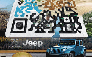 Jeep® 将“二维码”设计出了一个境界