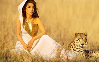 陈漫给李冰冰拍的《时尚芭莎》大片，被网友P成了这样