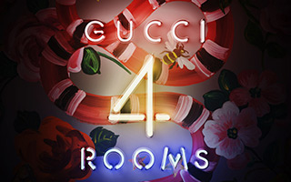 Gucci在东京开了个展#Gucci4Rooms，线上网站还不错 