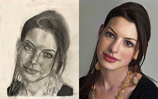 如果把早期的作品再画一遍，你的功力有进步吗？