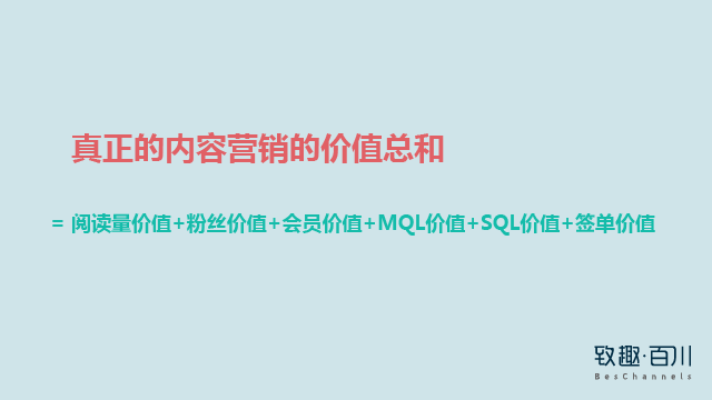 致趣百川：算算你的内容投入值不值？ 